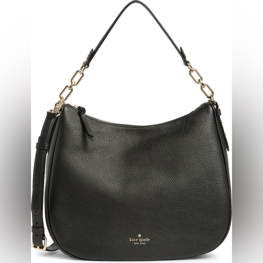 Kate Spade Navy Leather Shoulder Bag